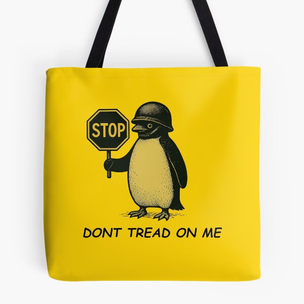 Item preview,  Don't Tread on Me! penguin best gift  designed and sold by ninetyninedesignsart.