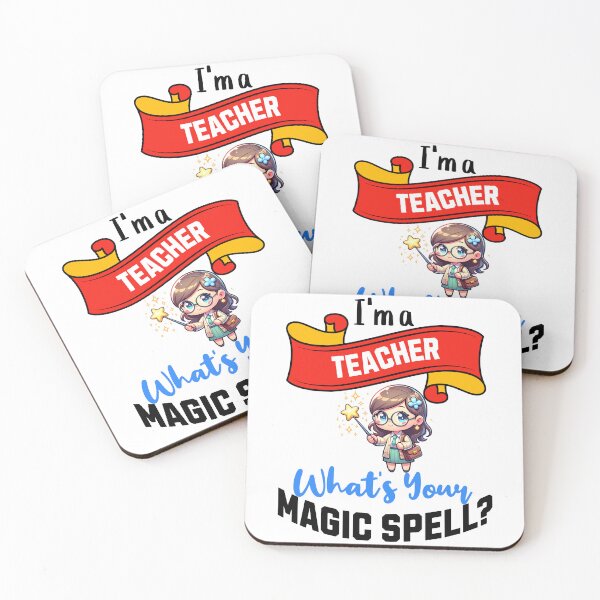 Item preview, Teacher Magic Spell – Fun Gift Idea designed and sold by PrintSparkDesigns.