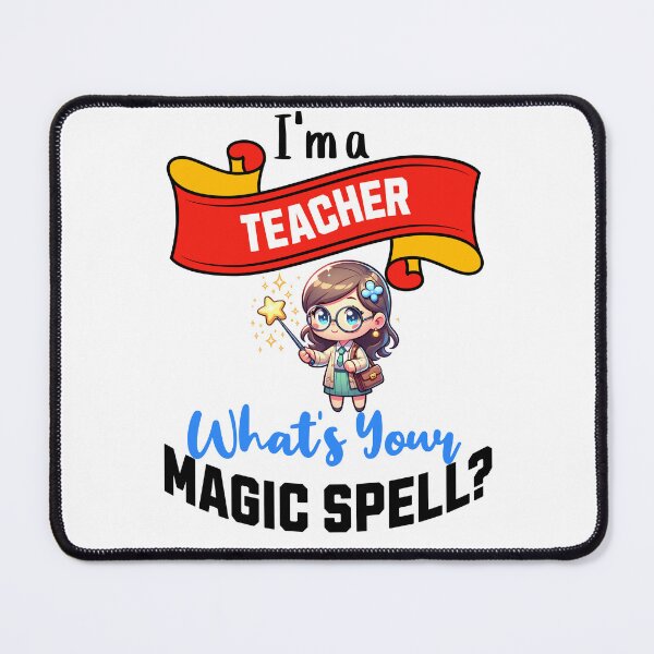 Item preview, Teacher Magic Spell – Fun Gift Idea designed and sold by PrintSparkDesigns.