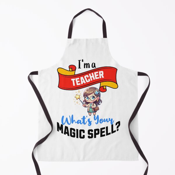 Item preview, Teacher Magic Spell – Fun Gift Idea designed and sold by PrintSparkDesigns.