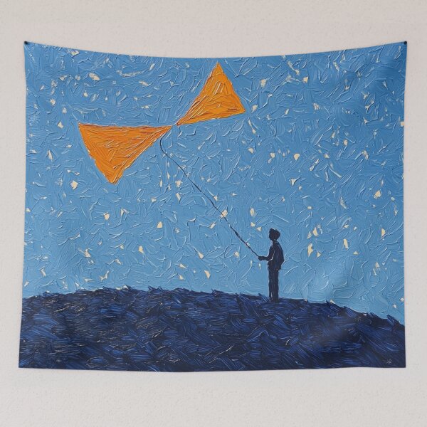 Item preview, Kite | Post-impressionist painting style designed and sold by ComicsFactory.