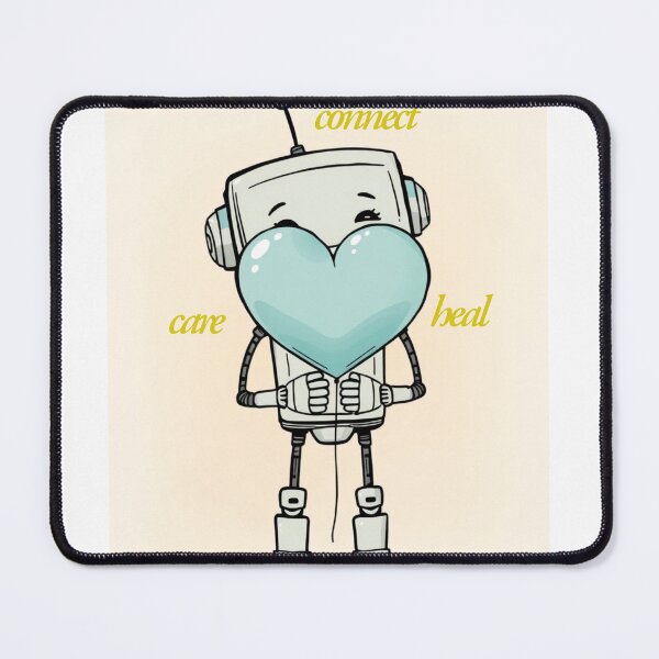 Item preview, Healing hearts robot designed and sold by Mind Empowerment Designs.