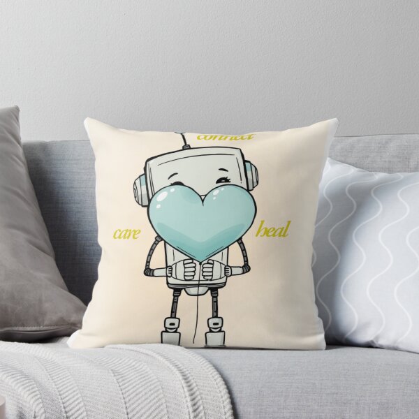 Item preview, Healing hearts robot  designed and sold by Mind Empowerment Designs.