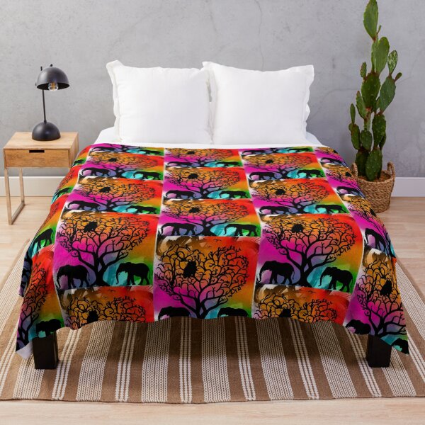Item preview, Abstract Heart Tree and Elephant Silhouette Design. designed and sold by TheMysticNook.