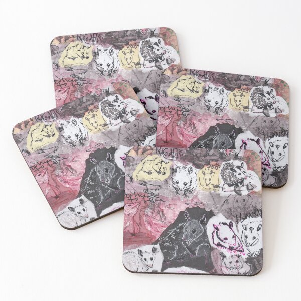 Item preview, opossums designed and sold by coydoodle.
