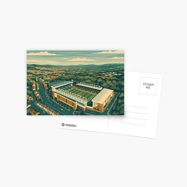 Item preview, Ewood Park – Home of Blackburn Rovers (Stylised Aerial View) designed and sold by Shafiq Khan.