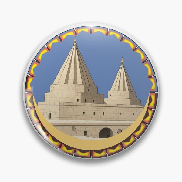Item preview, A Symbol of Yazidi Identity – Sacred Light within a Spiritual Frame designed and sold by Murad Salou.