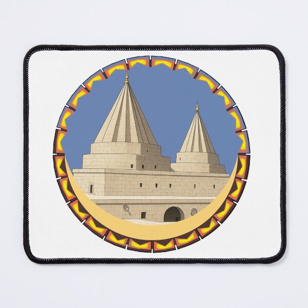 Item preview, A Symbol of Yazidi Identity – Sacred Light within a Spiritual Frame designed and sold by Murad Salou.