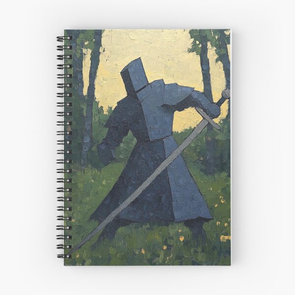 Item preview, Knight-errant | Post-impressionist painting style designed and sold by ComicsFactory.