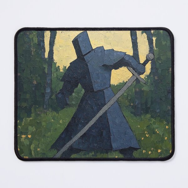 Item preview, Knight-errant | Post-impressionist painting style designed and sold by ComicsFactory.