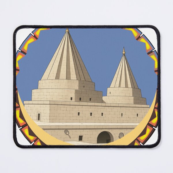 Item preview, A Symbol of Yazidi Identity – Sacred Light within a Spiritual Frame designed and sold by Murad Salou.