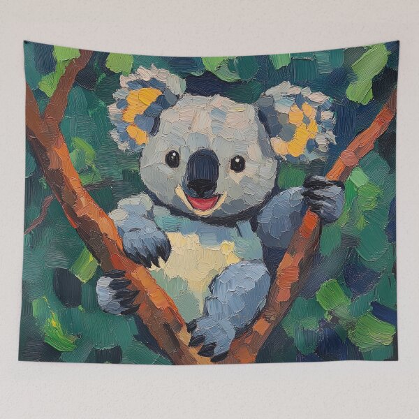 Item preview, Koala | Post-impressionist painting style designed and sold by ComicsFactory.