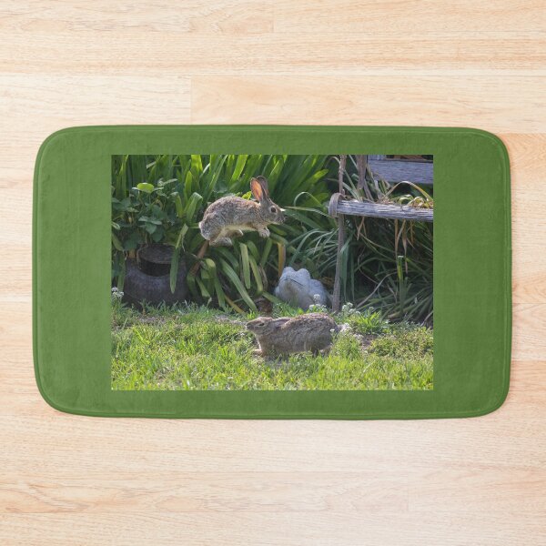 Item preview, Cottontail Rabbits Jumping and Playing designed and sold by CarolM.