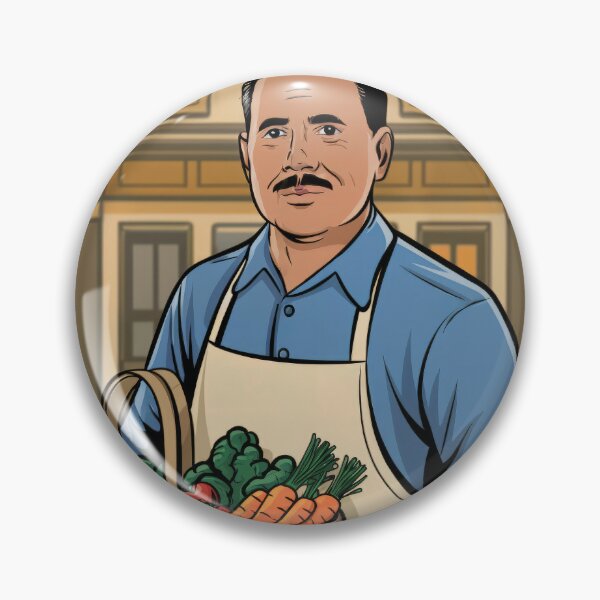 Item preview, El Tendero (the shopkeeper) Lotería Card 71 designed and sold by matteflor.