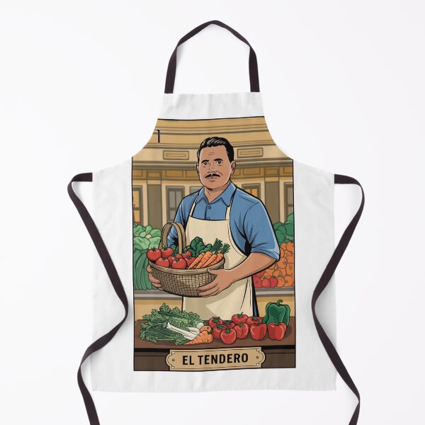 Item preview, El Tendero (the shopkeeper) Lotería Card 71 designed and sold by matteflor.