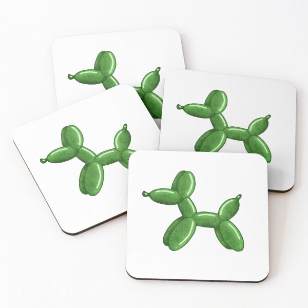 Item preview, Green Balloon Dog designed and sold by CaitysCorner.