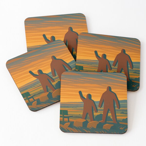 Item preview, The Tin Men – Langho’s Iconic Sculpture at Sunset designed and sold by Shafiq Khan.