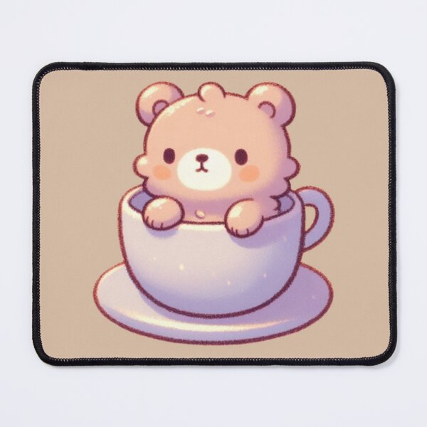 Item preview, Chibi bear in a mug designed and sold by Lastsnoww.