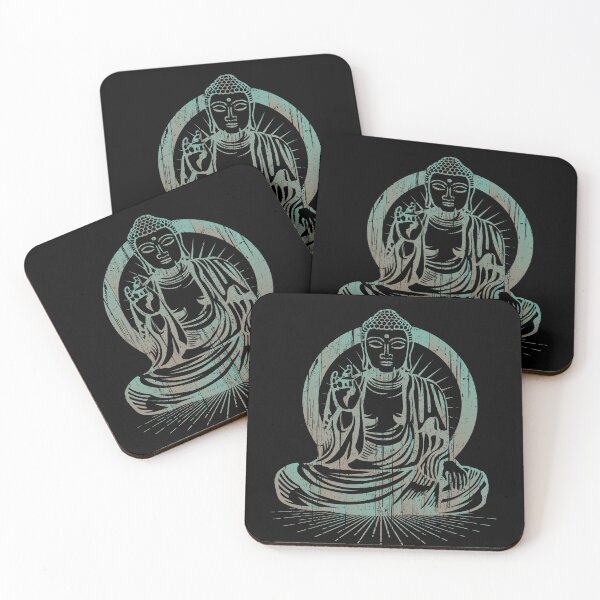 Item preview, Meditating Buddha Grunge Style designed and sold by KingersDesigns.