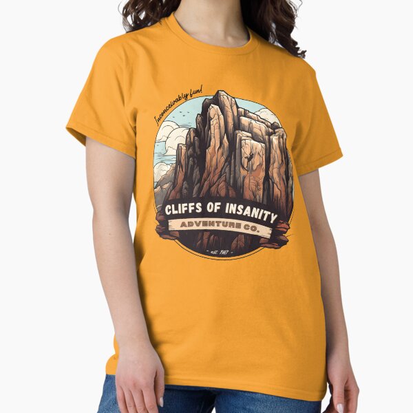 Item preview, Cliffs of Insanity - Inconceivably Fun! designed and sold by TheTeeKettle.