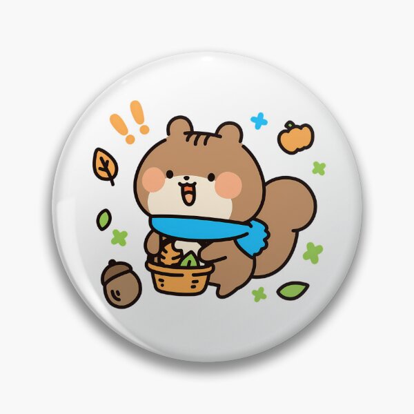 Item preview, A squirrel enjoying autumn designed and sold by Elinotes.