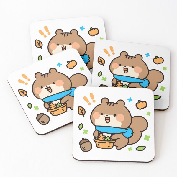 Item preview, A squirrel enjoying autumn designed and sold by Elinotes.