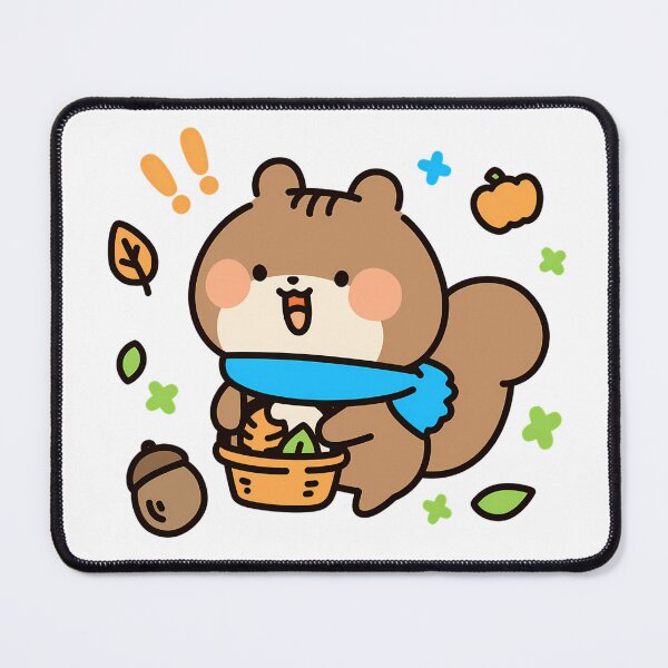 Item preview, A squirrel enjoying autumn designed and sold by Elinotes.