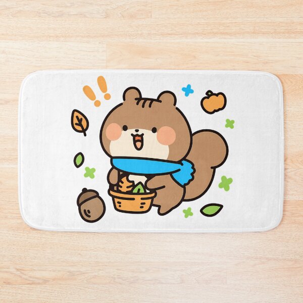 Item preview, A squirrel enjoying autumn designed and sold by Elinotes.