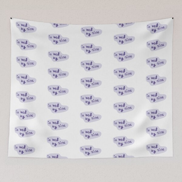 Item preview, In Bed By Nine Purple Design designed and sold by BlissfulBean.