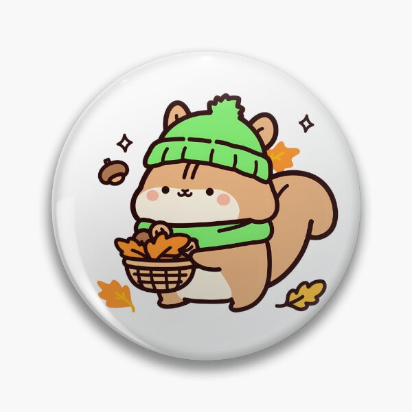 Item preview, A squirrel enjoying autumn designed and sold by Elinotes.