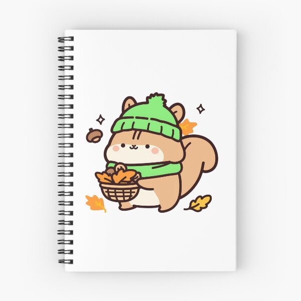 Item preview, A squirrel enjoying autumn designed and sold by Elinotes.