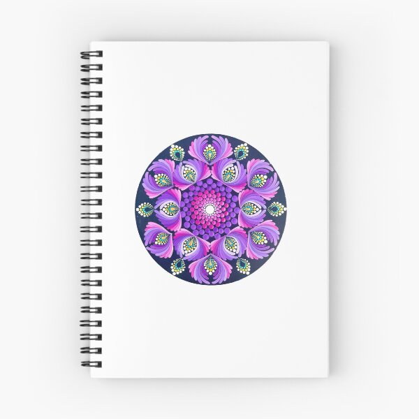 Item preview, Vibrant Mandala with Red Petals designed and sold by mandalasbyvani.