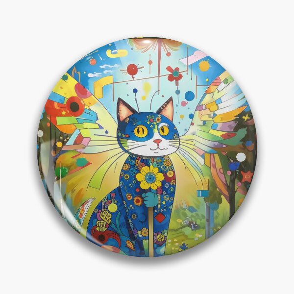 Item preview, Cat angel among roses. designed and sold by Natalia-Vlad.
