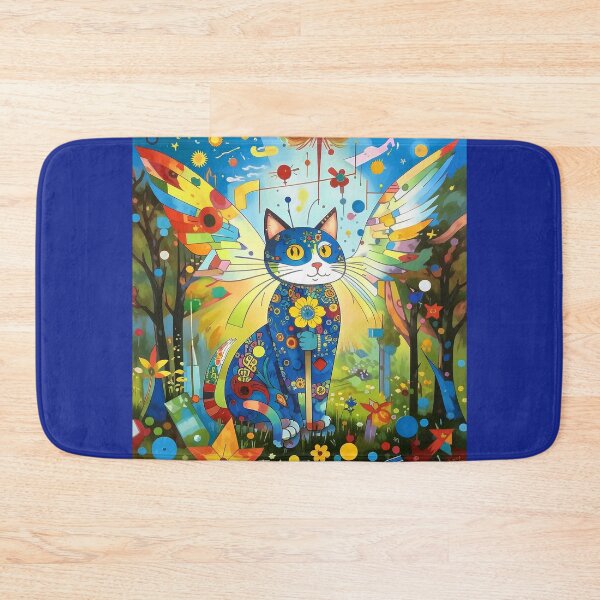 Item preview, Cat angel among roses. designed and sold by Natalia-Vlad.