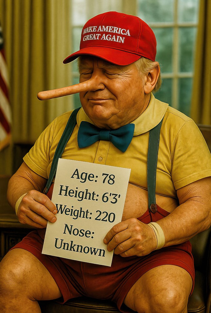 Pinocchio 47: The MAGA-nosed Menace