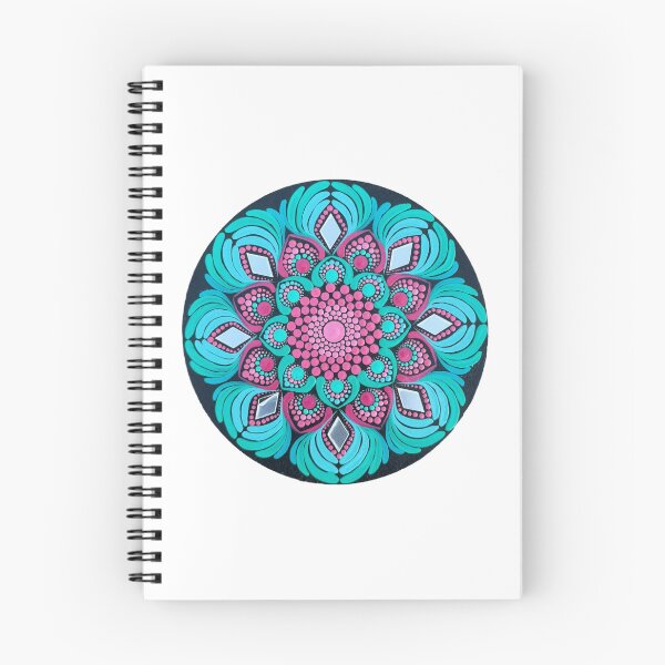 Item preview, Vibrant Dot Mandala on Wood designed and sold by mandalasbyvani.