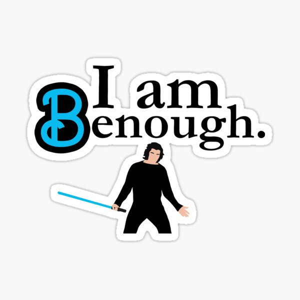 Aperçu de l'œuvre Je suis Benough - Ben Solo créée et vendue par uponadream.
