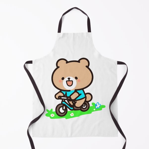 Item preview, A bear practicing bike riding in the spring sunshine designed and sold by Elinotes.