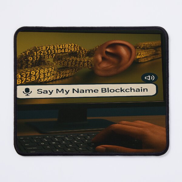 Item preview, Say My Name Blockchain designed and sold by BiginkArt.