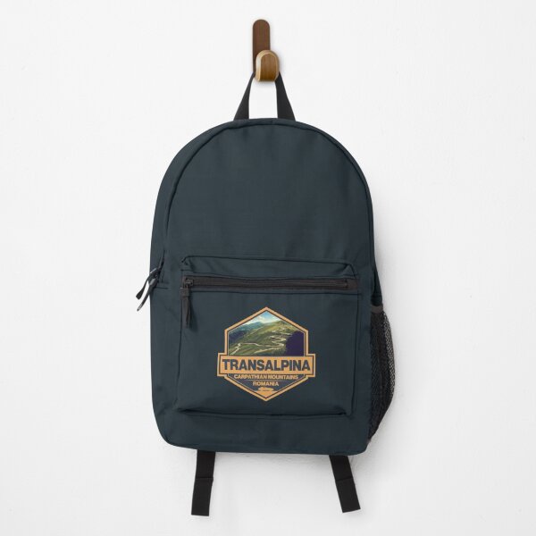 Item preview, Transalpina Romania Italy Travel Art Badge designed and sold by KrisSidDesigns.
