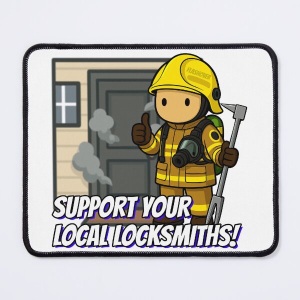 Item preview, Support your local locksmiths! designed and sold by Flashover.
