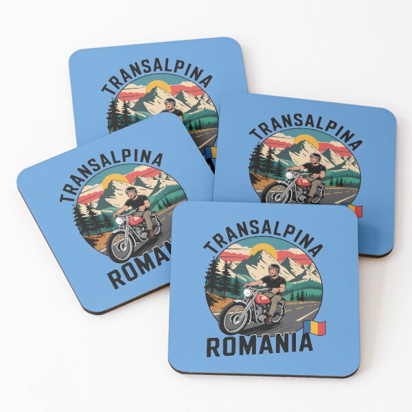 Item preview, Transalpina Romania Retro Illustration Travel Emblem designed and sold by KrisSidDesigns.