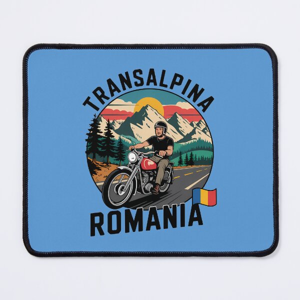 Item preview, Transalpina Romania Retro Illustration Travel Emblem designed and sold by KrisSidDesigns.