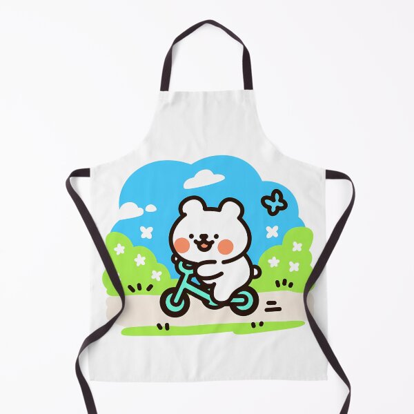 Item preview, A bear practicing bike riding in the spring sunshine designed and sold by Elinotes.