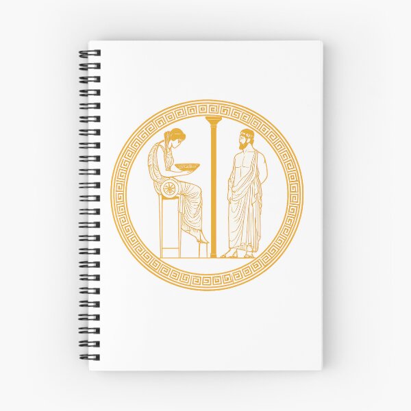 Item preview, Ancient Greek Oracle - King and the Pythia at Delphi designed and sold by LarryJasper4.