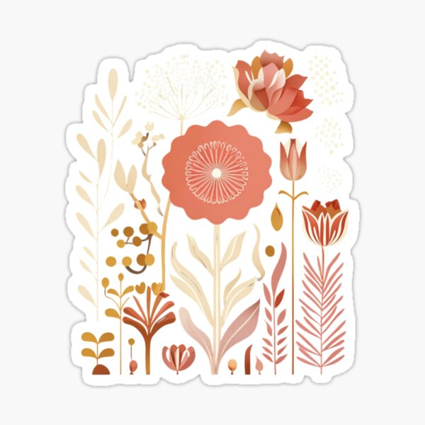 Aperçu de l'œuvre T-shirt floral minimaliste – Design botanique esthétique pour les amoureux de la nature créée et vendue par theghostman99.