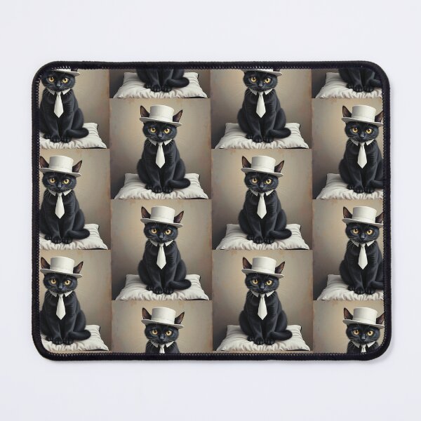 Item preview, Black Cat Looking Dapper designed and sold by CarolM.
