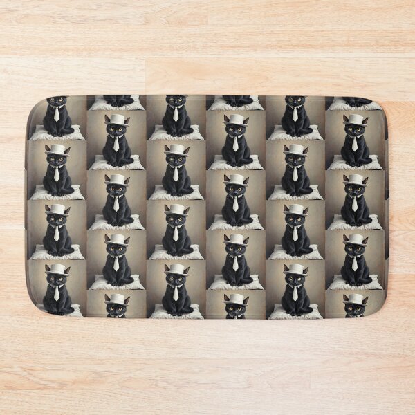 Item preview, Black Cat Looking Dapper designed and sold by CarolM.
