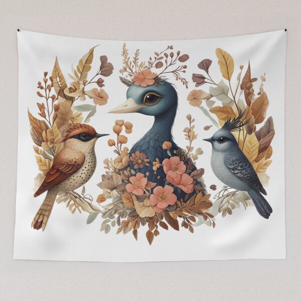 Item preview, Flicker Dodo Titmouse Bird T-Shirt – Vintage Ornithology Aesthetic Tee designed and sold by theghostman99.