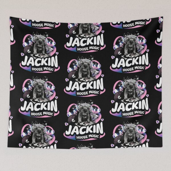 Item preview, JACKIN HOUSE - Jackin Cat #3 designed and sold by Discothreadz.